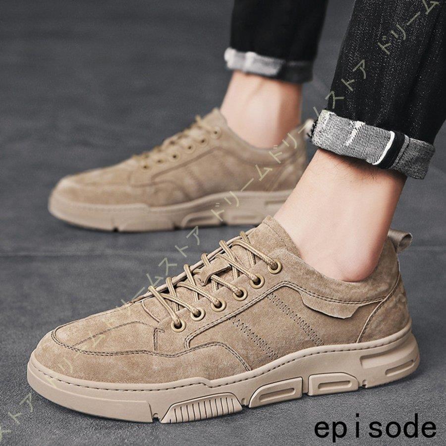 レースアップブーツ メンズ ショートブーツ スノーシューズ プレゼント ローカット カッコイイ 防寒 通勤 通学 誕生日 クリスマス スエード調 秋靴 冬靴