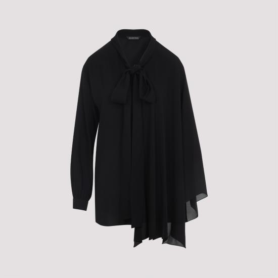 BALENCIAGA Women Blouses 839280 TIN13 1000 NERO