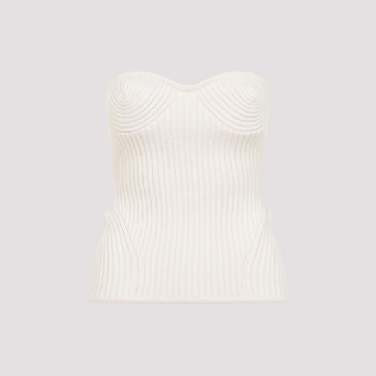 JEAN PAUL GAULTIER Women Tops 2503WPO010K00101 01 WHITE