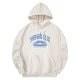SHAKING BLUE HOODIE CREAM