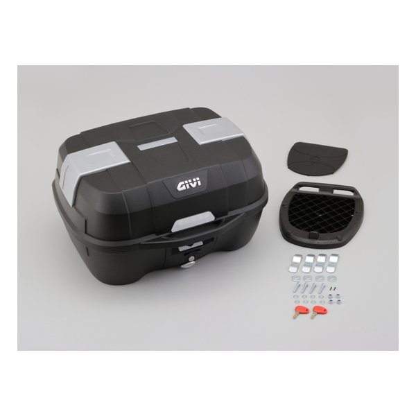 リアボックス 45L 未塗装ブラック モノロックケース ATLASシリーズ B45NM D28830