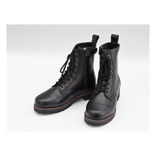 ミドルブーツ 28.0cm メンズ フルグレインレザー HBS-007 ブラック D26330