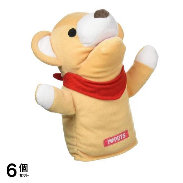 ボンビアルコン 犬用 アニマルミトン HAPPYZOO ハッピーズー 1個入 (くま) 6個セット