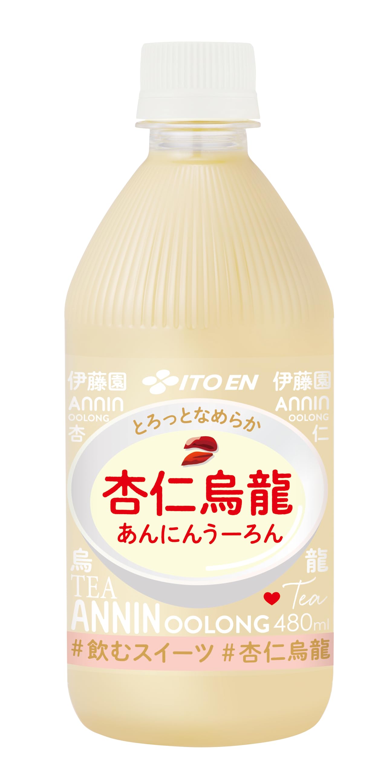 伊藤園 とろっとなめらか 杏仁烏龍 480ml×24本 ペットボトル