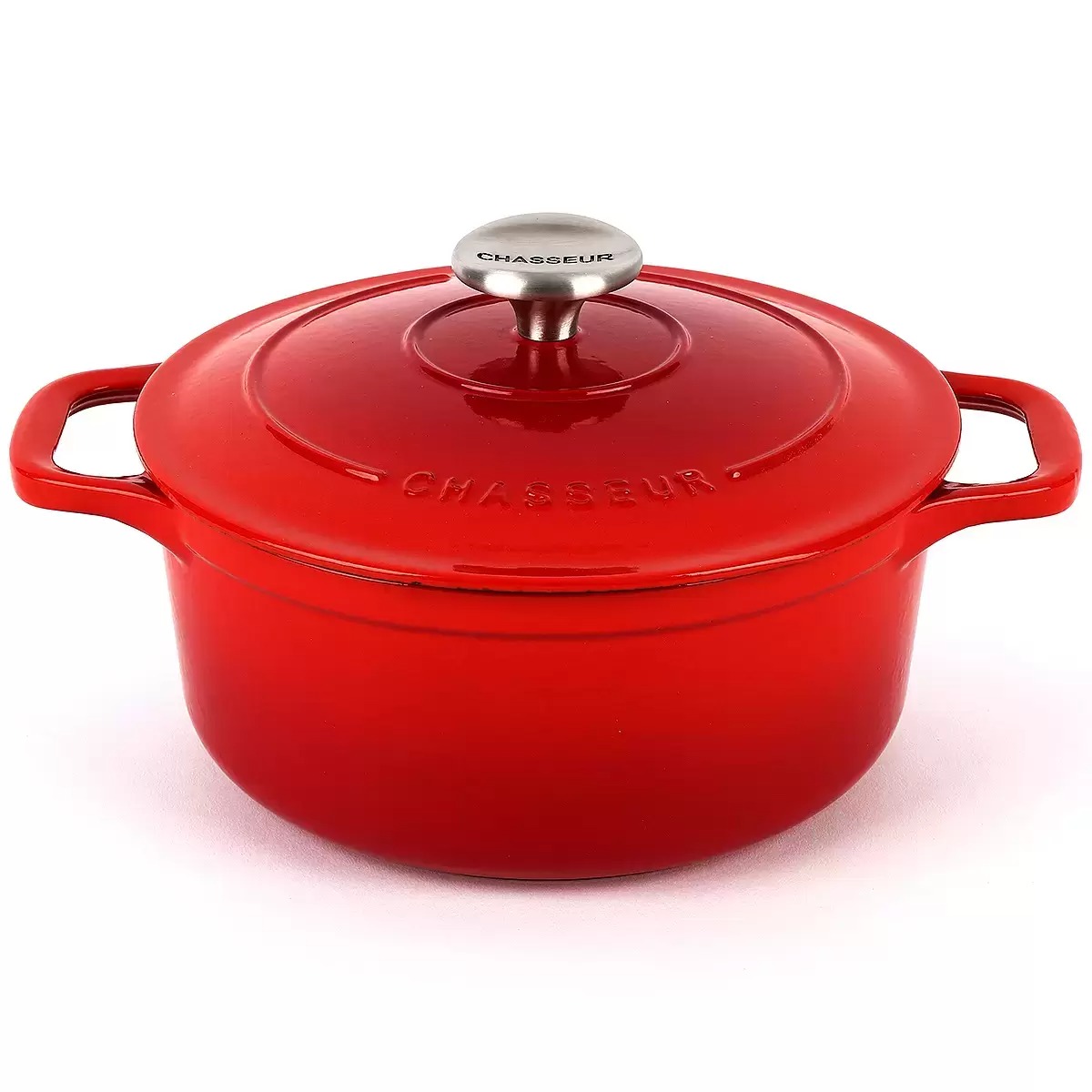 CHASSEUR 鋳鉄製 IH 電磁調理器用キャセロール 20cm