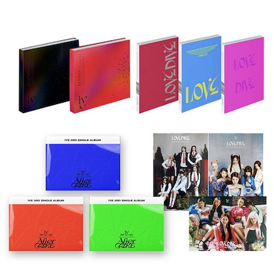 IVE CD アルバム まとめ売り セット ELEVEN LOVEDIVE IVE Japan debut single ELEVEN CD I V E FC Type Complete Set