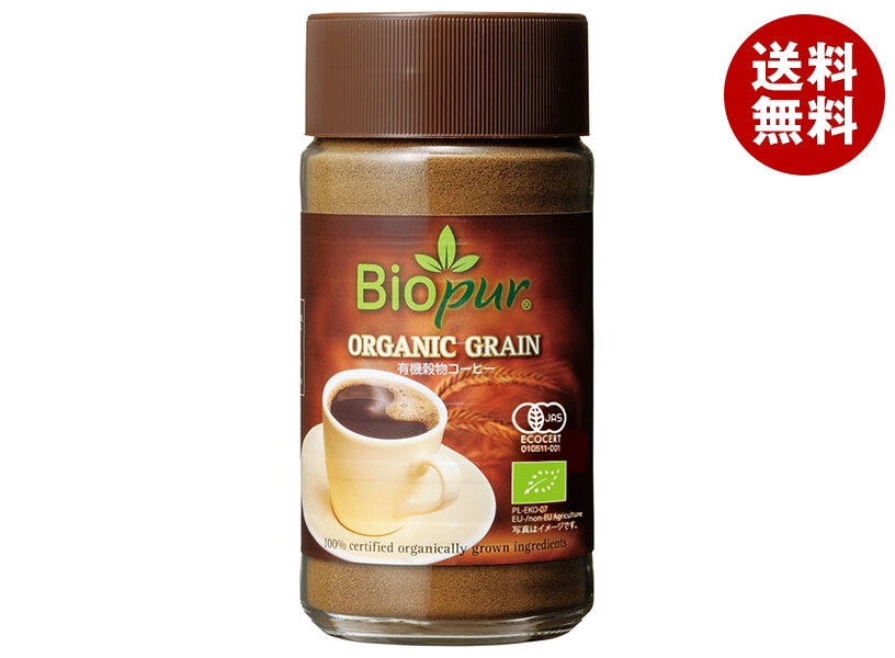 ミトク ビオピュール 穀物コーヒー 100g瓶＊6個入 6,842円
