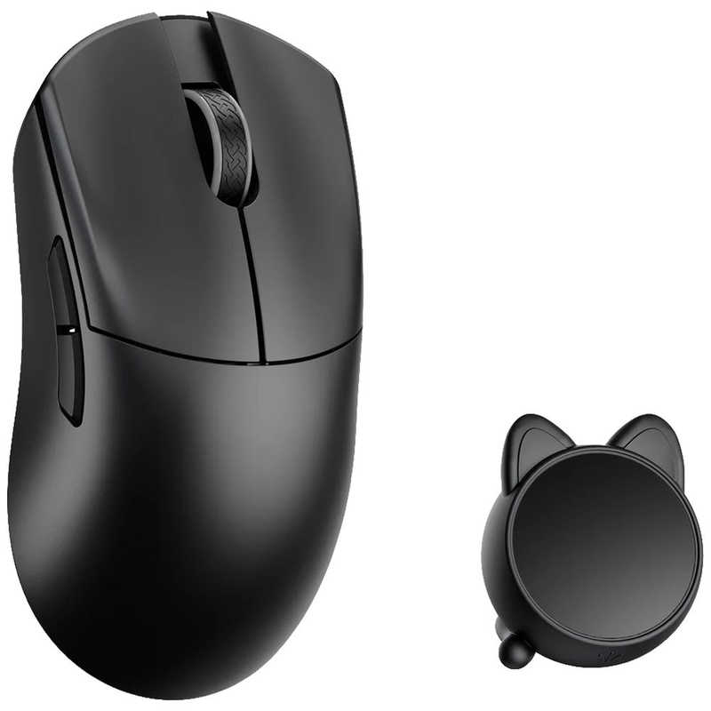 KIBU　ゲーミングマウス Huan ［光学式 / 有線/無線(ワイヤレス) / 5ボタン / USB］ Black　WL-HUAN-BLK