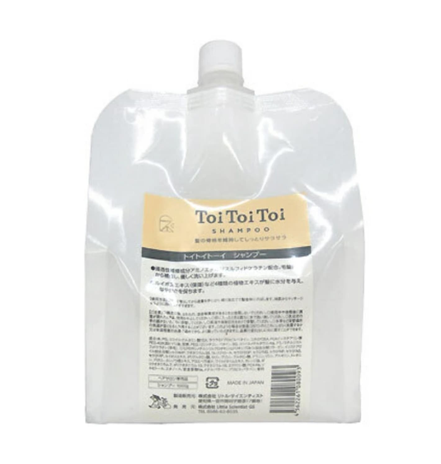 ToiToiToi ヘアシャンプー 1000ml トイトイトーイ 詰め替え用 リフィル