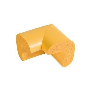 （業務用20セット）カーボーイ 安心クッション L字コーナー 大 黄 4個組 x20セット