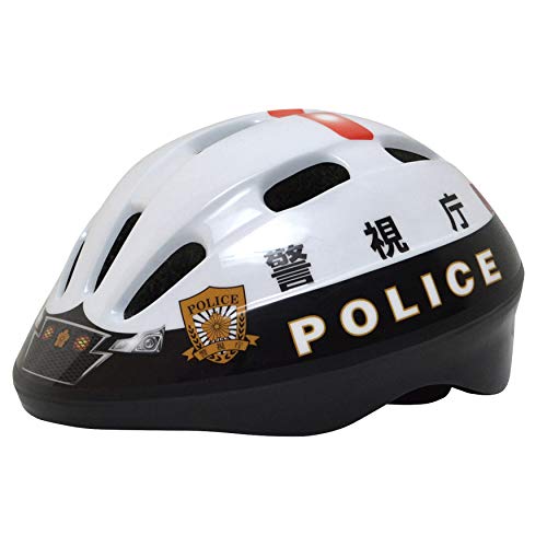 色：警視庁パトカー カナック企画 警視庁パトカーヘルメットＨＶ－００１ 5056cm