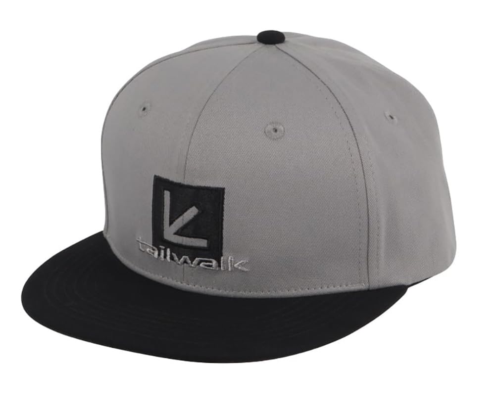 テイルウォーク(Tail Walk) フラットバイザーキャップ TYPE-02 GRY