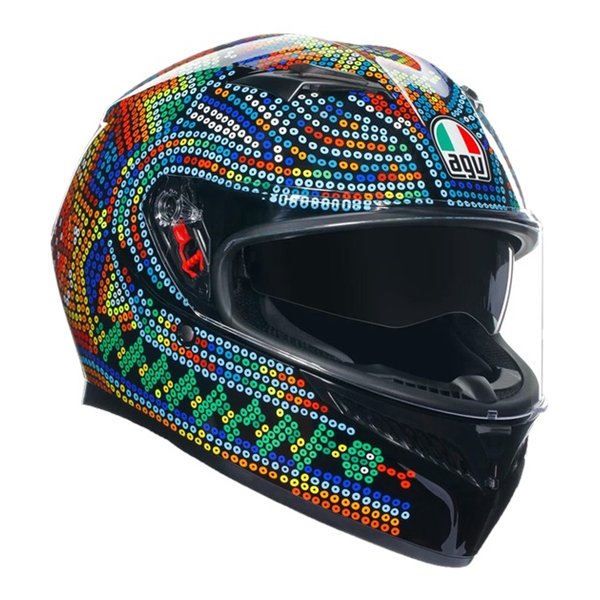 ヘルメット K3 MPLK 001-ROSSI WT K3 JIST Asian Fit-ROSSI WINTER TEST 2018 Mサイズ