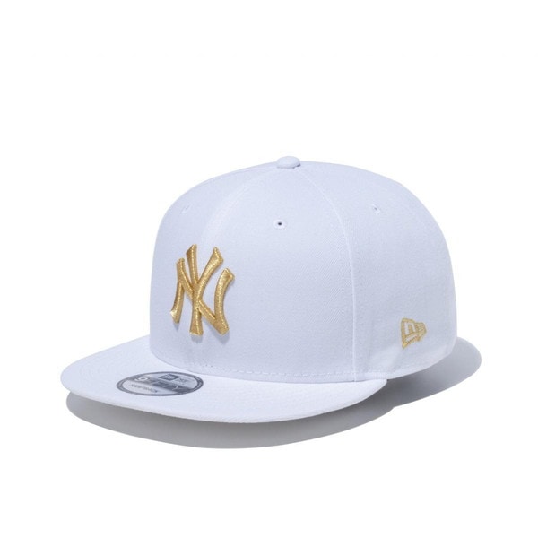 ニューエラ NEW ERA 9FIFTY ニューヨーク・ヤンキース ホワイト × ゴールド 14524947 帽子 キャップ