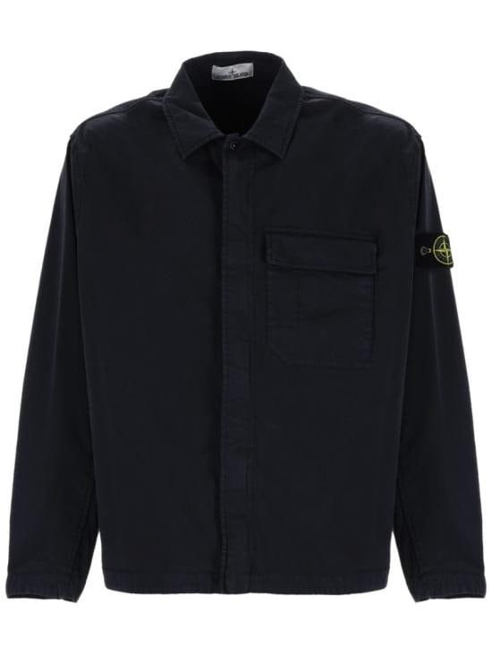 STONE ISLAND Men Shirts 1200013 S0A10V0020 Black