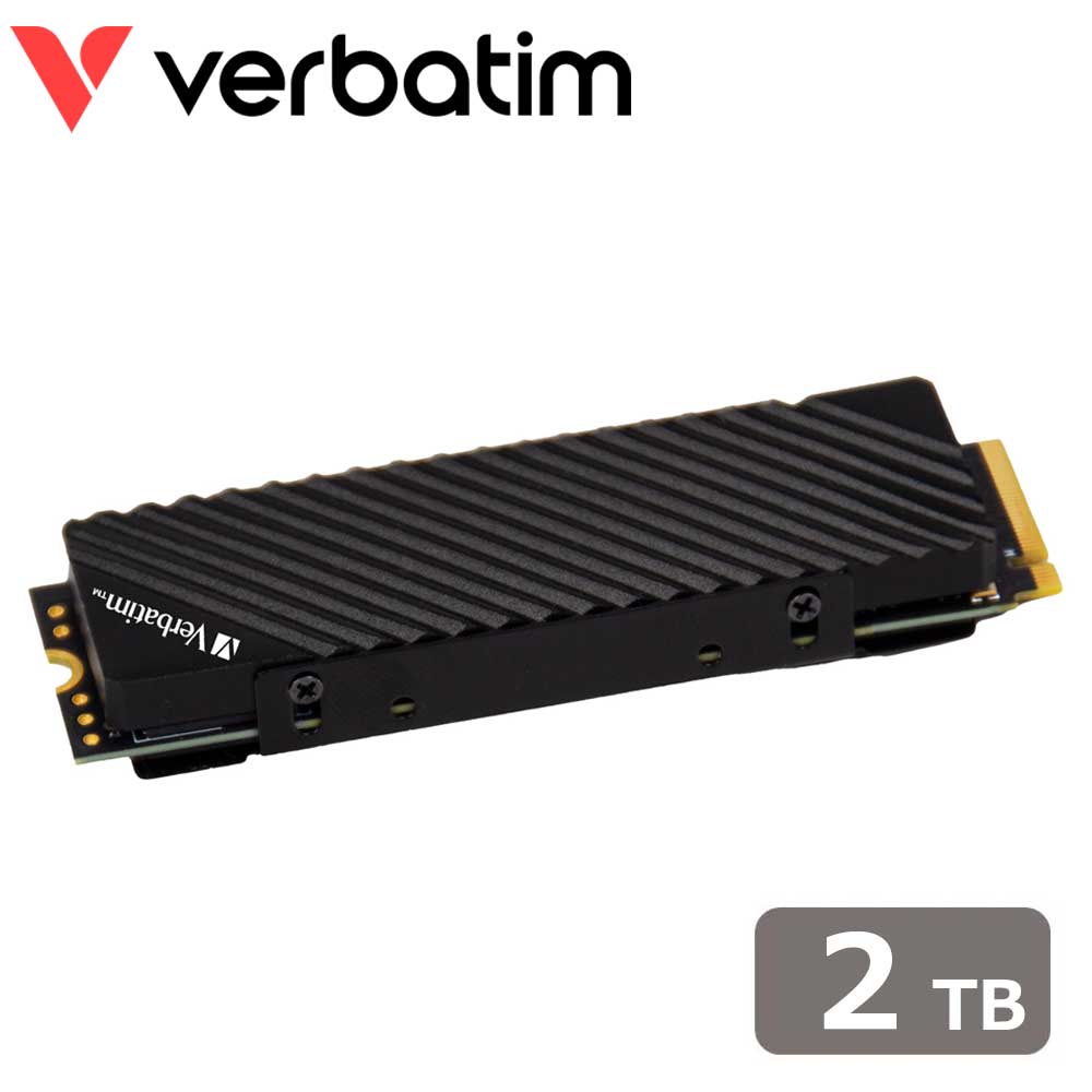Verbatim（バーベイタム） 【国内正規品】Verbatim 内蔵SSD Vi7000G PCIe NVMe M.2 Gen4x4 2TB 49368J 15,260円