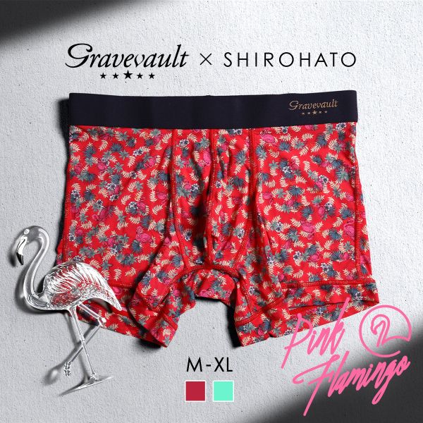 グレイブボールト Gravevault×SHIROHATO 別注 限定カラー Pink Flamin