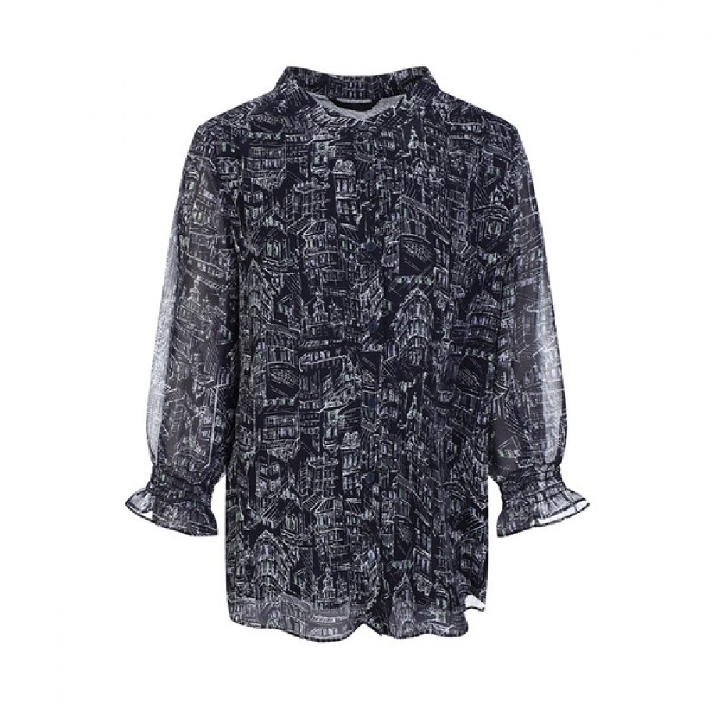 [オリビアローレン] ロングスリーブシャツ_VONL3M6247