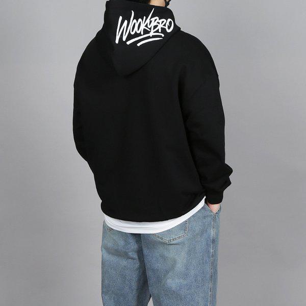 WWBメンズビッグサイズストリートサインロゴパーカー