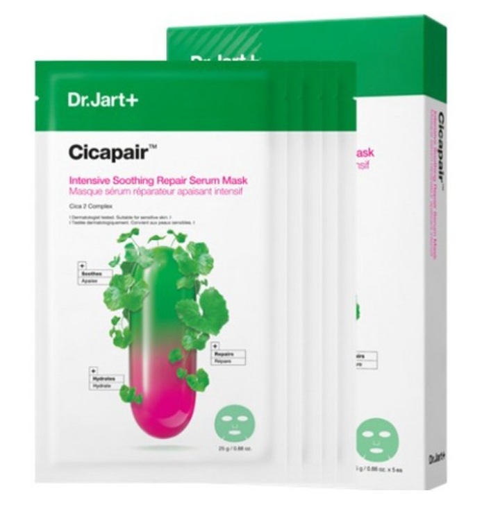 シカペア インテンシブ スージングリペア セラムマスク 25g (5個入り)