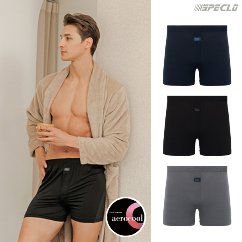 (Specklo) メンズブライスエアロクールメッシュトランク 3点セットメンズスクエアアンダーウェア