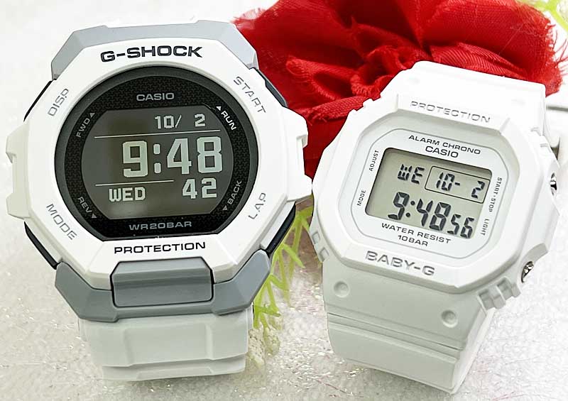 恋人たちのGショック ペアウオッチgショック 人気 婚約　夫婦 高級　クリスマス プレゼント おすすめ G-SHOCK BABY-G ペア腕時計 カシオ 2本セット gショック ベビーg GBD