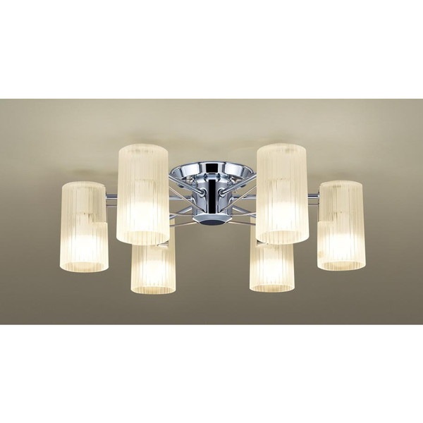 LGB57660K [吊下型 LED（電球色） シャンデリア Uライト方式 白熱電球60形6灯器具相当/12畳]