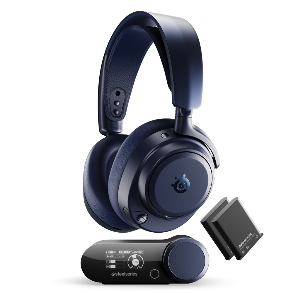 SteelSeries（スティールシリーズ） ゲーミングヘッドセット Arctis Nova Pro Omni（PC PlayStation Xbox Switch MidnightBlue） 61
