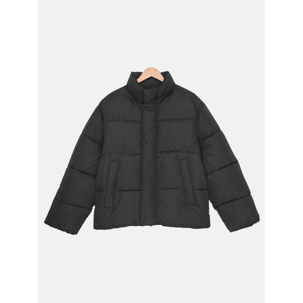 女性冬ミニマルベーシックカジュアルオーバーフィットウェルロンウォームアップパファージャケットショートパディングLHZ018_P412352827