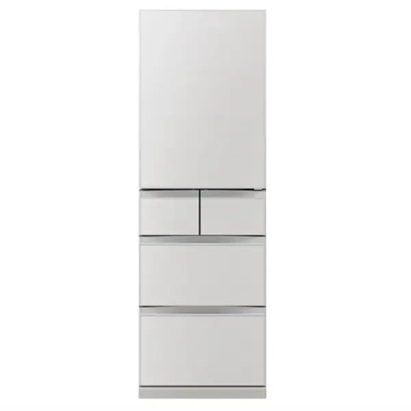 冷蔵庫 455L 5ドア/右開き MR-BD46M-W フラットリネンホワイト BDシリーズ