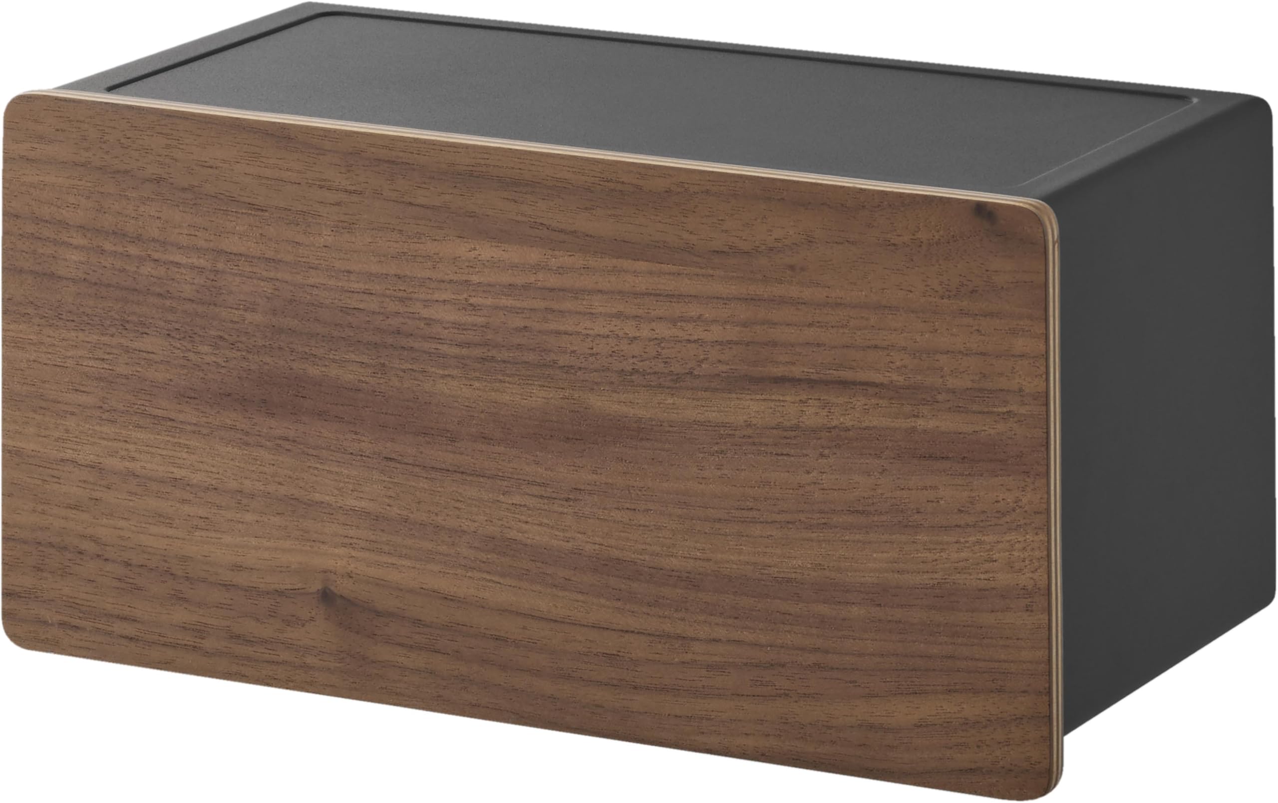 【穴が目立ちにくい石こうボードピンセット・木ネジ 付属】 ウォール ペーパータオル ディスペンサー 石こうボード壁対応 ブラウン W27.4×D14×H13.6cm リン RIN 壁掛け ペーパータオ