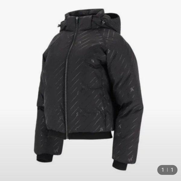 女性ロゴパターンダウンジャンパー6K82091