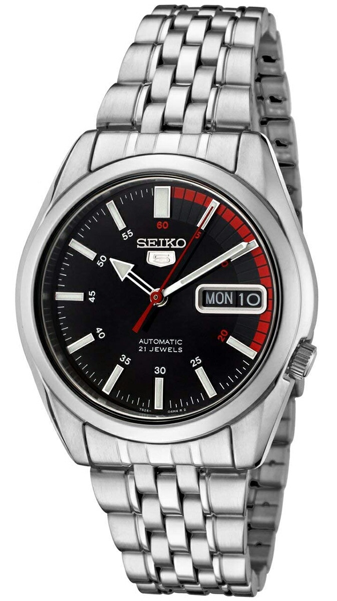 [10年保証] SEIKO SNK375K1 セイコー ファイブ [並行輸入品]
