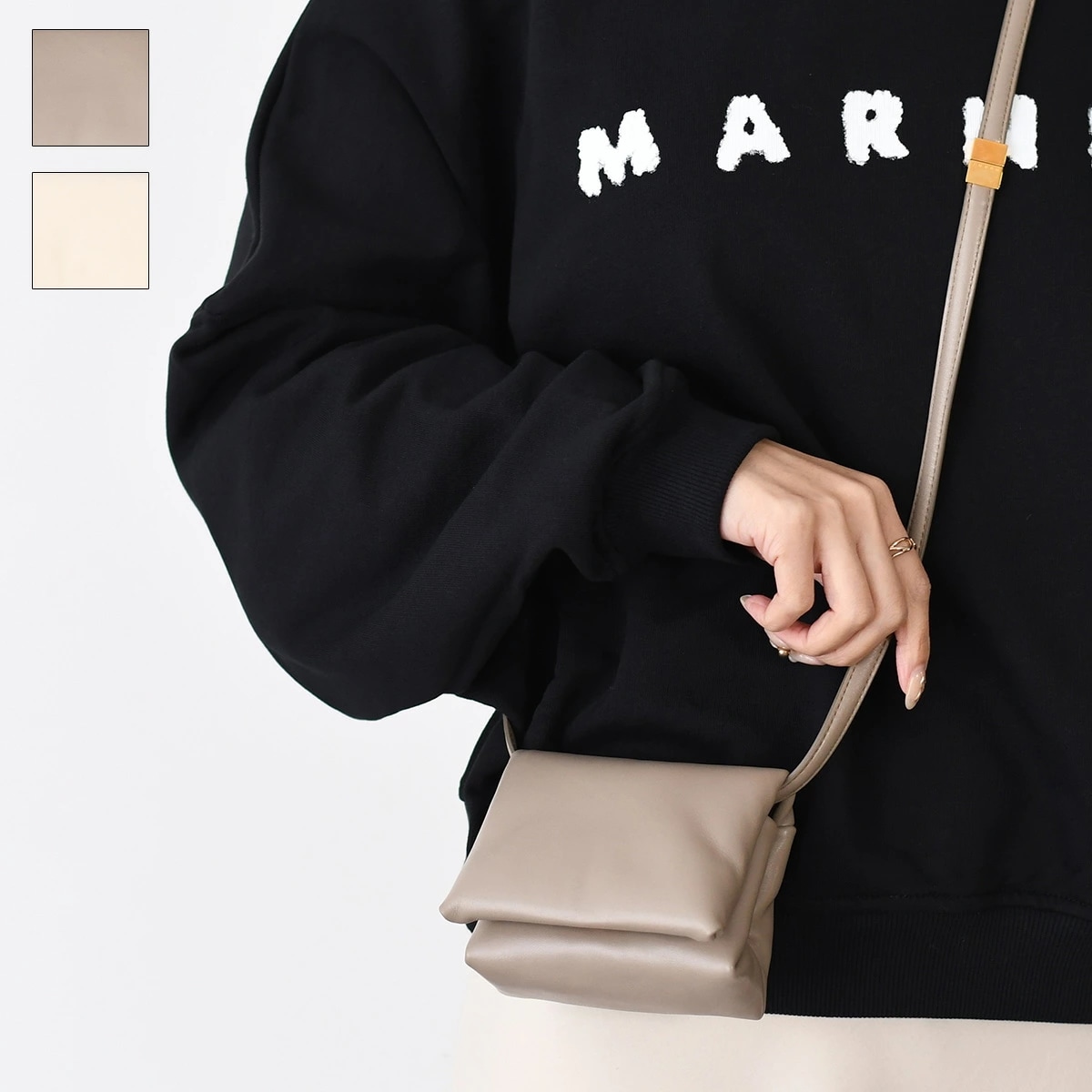 ミニバッグ ショルダーバッグ バッグ PRISMA ミニポーチ PHMO0033U0 P5298 レディース ブベージュ 人気 おすすめ