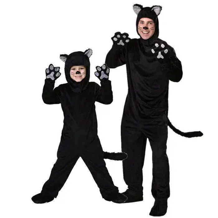 ハロウィン 衣装 子供用 猫　ねこ 動物 アニマル 全身 ハロウィン コスプレ ハロウィン コスチューム 男の子 キッズ ハロウィーン　衣装　ハロウィン衣装 イベン30パーセント割引