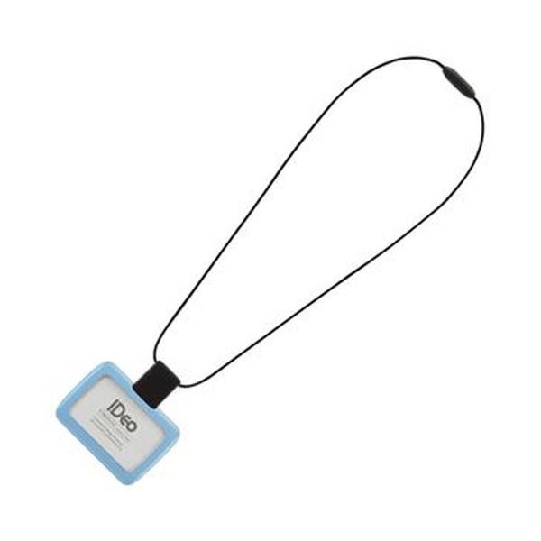 （まとめ）コクヨ IDカードホルダー（IDeoSMOOTHSTYLE）ライトブルー NM-R390LB 1個(×10セット)