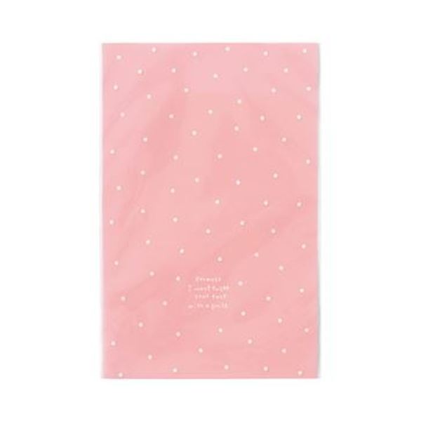 （まとめ）ヘッズ ドットOPPギフトバッグ Sピンク DT-O4 1パック（50枚）(×20セット)