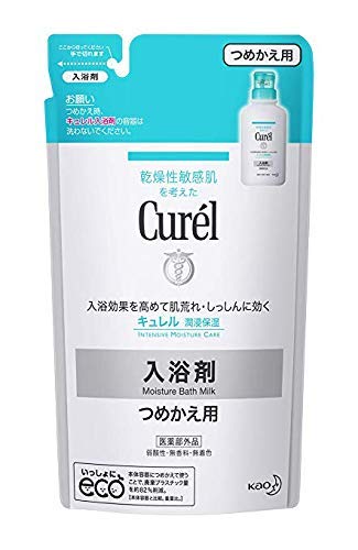 【花王】キュレル 入浴剤 つめかえ用 ３６０ｍｌ ×１０個セット