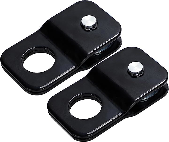 スナッチブロック ウインチ ジムニー ATV UTV トラック 牽引 滑車 荷重4t( 2個セット)