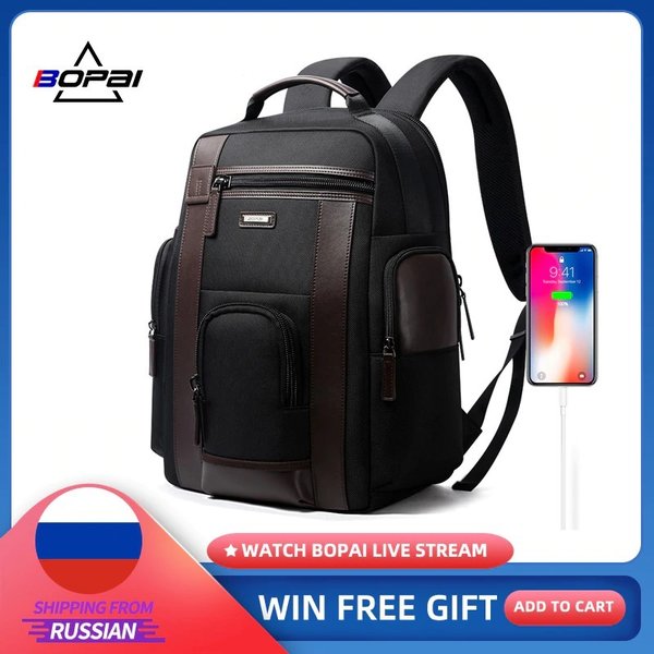 リュックサックメンズ ビジネスバッグ USBポート 17インチノートPC