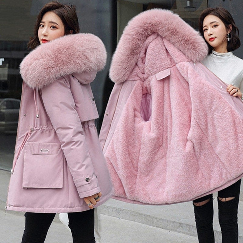 ボアコート 裏起毛 コート レディース チェスターコート ロング 防寒 40代 裏ボア 無地 厚