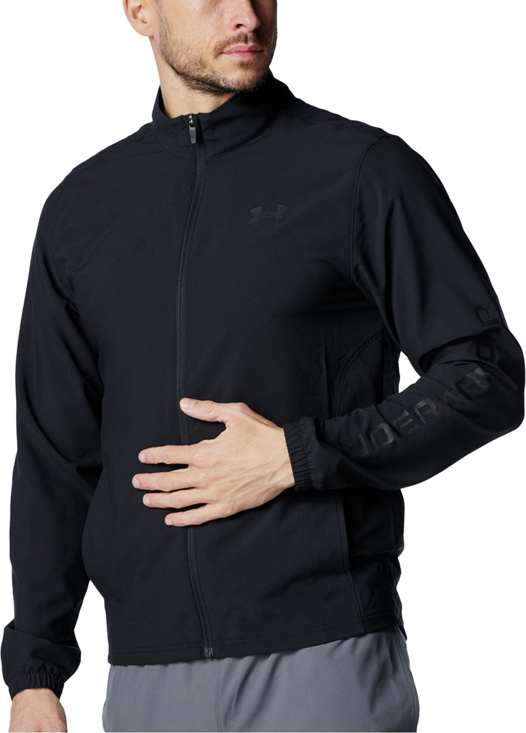 UNDER ARMOUR アンダーアーマー フレッシュウーブン フルジップ ジャケット トレーニングシャツメンズ 6001543-001