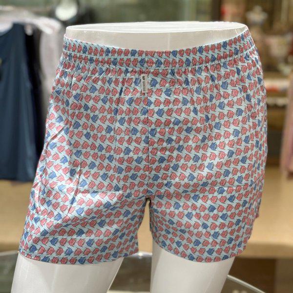 男性綿80番手魚プリントトランクス（WMP5413 BU）_s