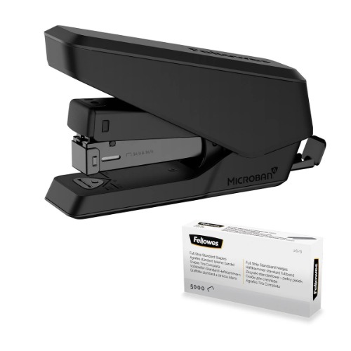 フェローズイージープレスステープラー(ハーフ) 33号針セット - ブラックスクール幼稚園児童ハウスオフィス書類整理保管