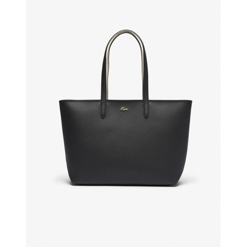 ラコステ レディース アンナ 横型 トップジッパー ショッパーバッグ NF4823A55G M66