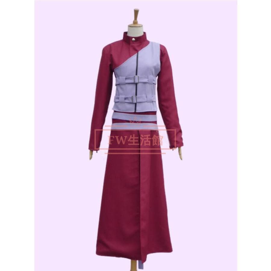 NARUTO -ナルト- 風 我愛羅 ガアラ Gaara コスプレ衣装 演出服 アニメ ゲーム ハロウィン cos 変装