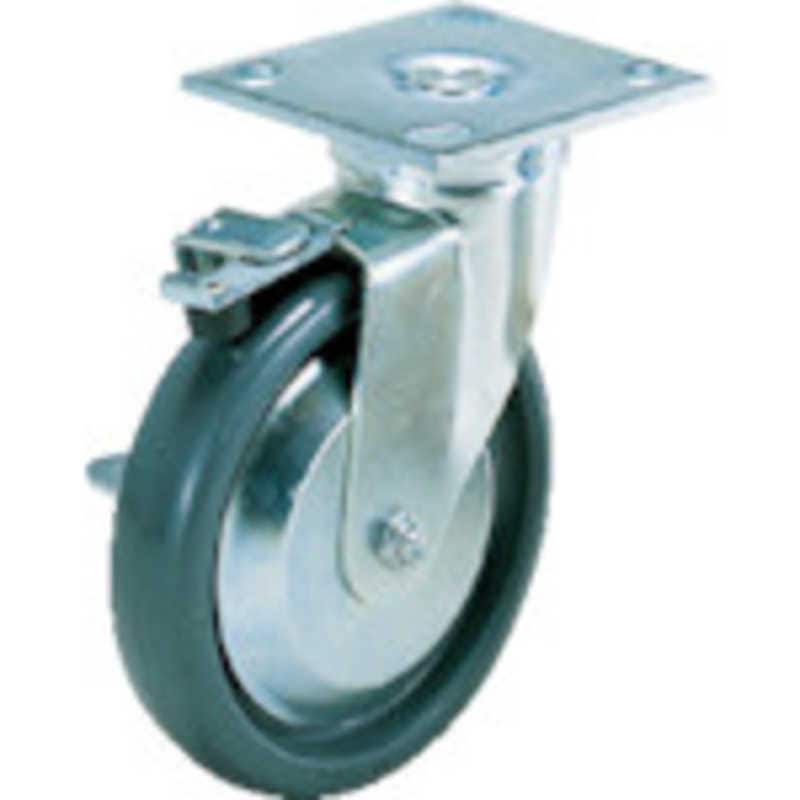 スガツネ工業　重量用キャスター31-75B-PSE(200-133-394)　3175BPSE