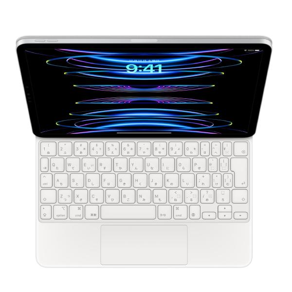 アップル キーボード iPad Pro 11インチ 第3世代/iPad Air 第4世代用 Magic Keyboard Apple MJQJ3J/A ホワイト