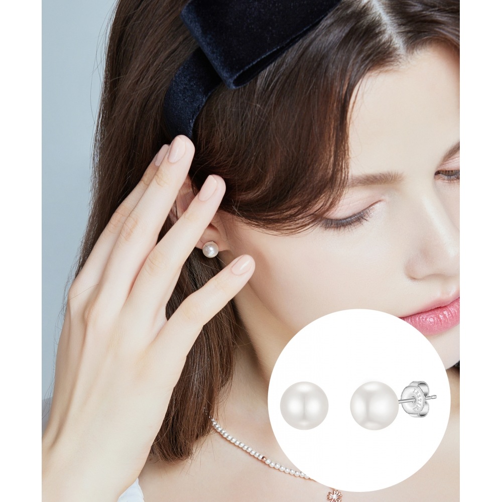 ジェスティーナララ J パールピアス 8mm (JLJEI1BS321SW000)