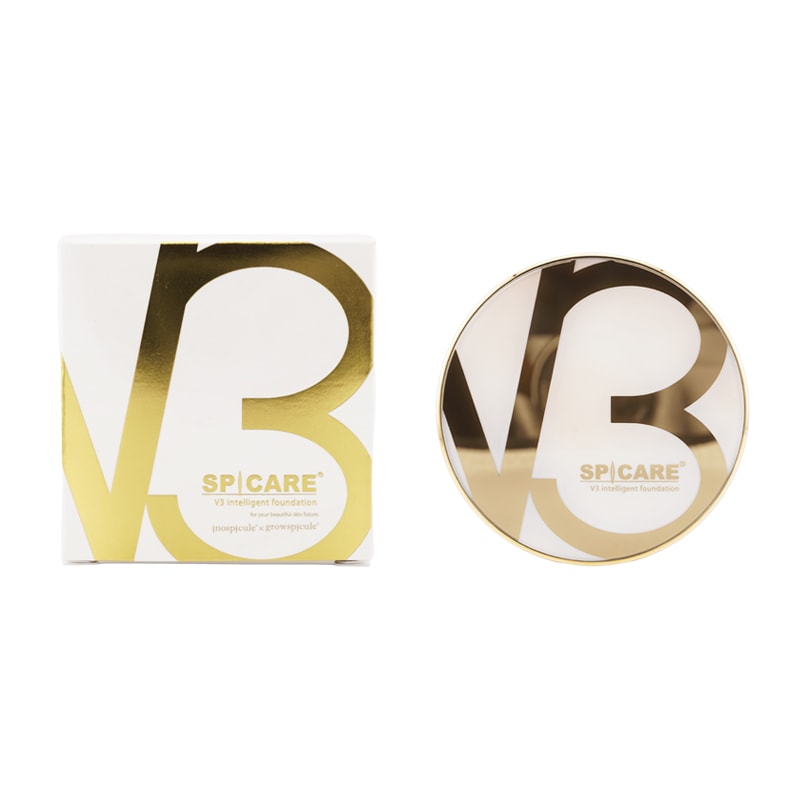 V3 インテリジェント ファンデーション SPF50+ PA++++ 本体 15g セミマット ベースメイク 日焼け止め UVケア[ギフトラッピング対応]